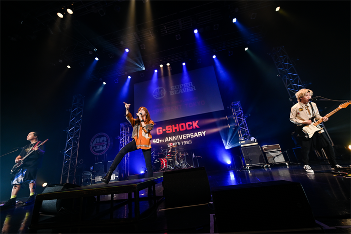 SUPER BEAVERとG-SHOCKの想いの共鳴を体感！ G-SHOCK40周年記念