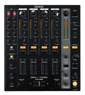 フレックスフェーダー搭載、高音質設計4チャンネルDJミキサー「DN