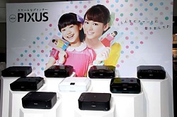 キヤノンの新ピクサスは「こんなにスマートになりまして」- 新CMキャラ
