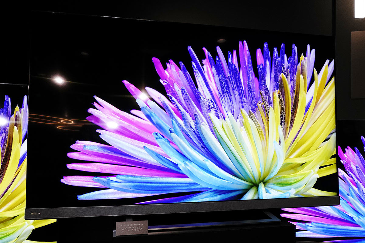 東芝、クラウド連携で高画質化する4K液晶REGZA「Z740X/M540X」 | マイ