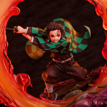 激闘の瞬間が立体化！「竈門炭治郎 ヒノカミ神楽・碧羅の天」1/8