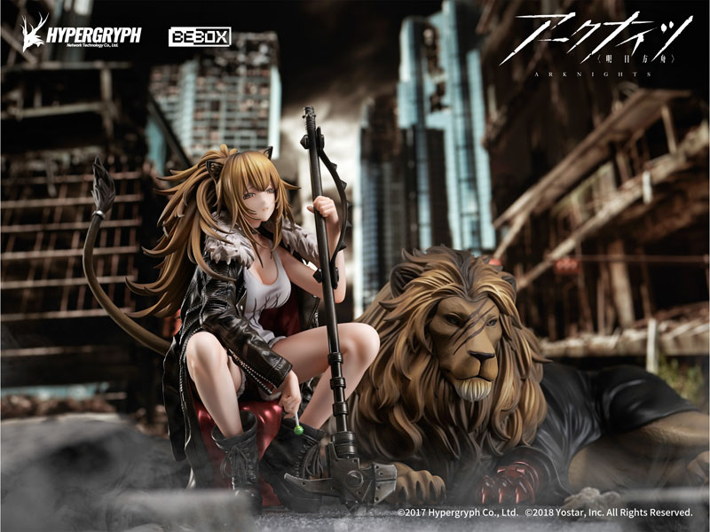 ゲーム『アークナイツ』より、「シージ」が、昇進後の姿でスケール