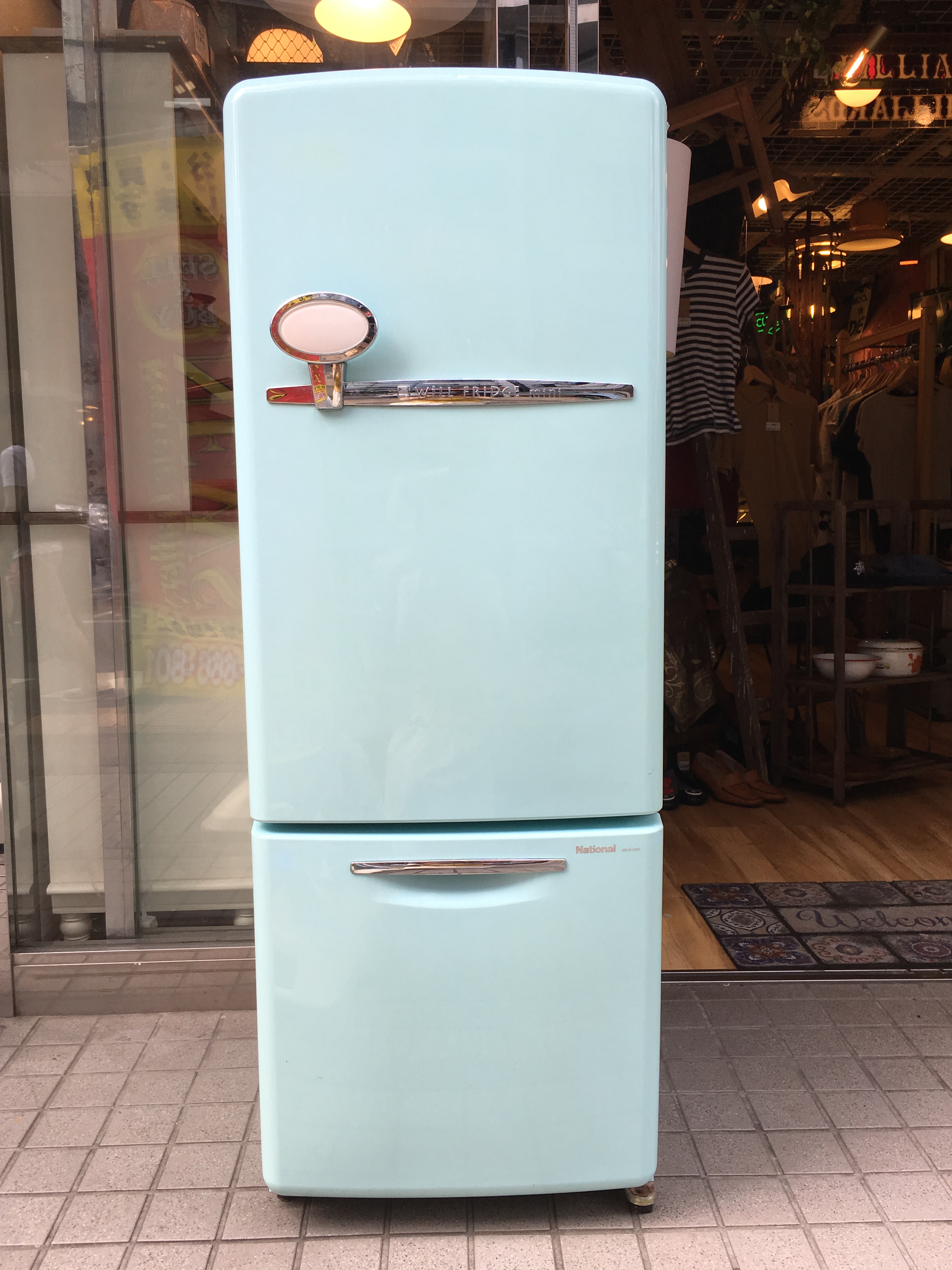 National☆レトロデザイン WiLL FRIDGE mini ☆ 162L ☆ 2ドア冷蔵庫