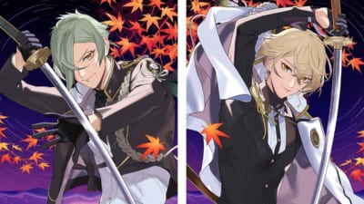 刀剣乱舞 灯結び展 描きおろしイラスト 複製原画 A3 髭切 膝丸 源氏