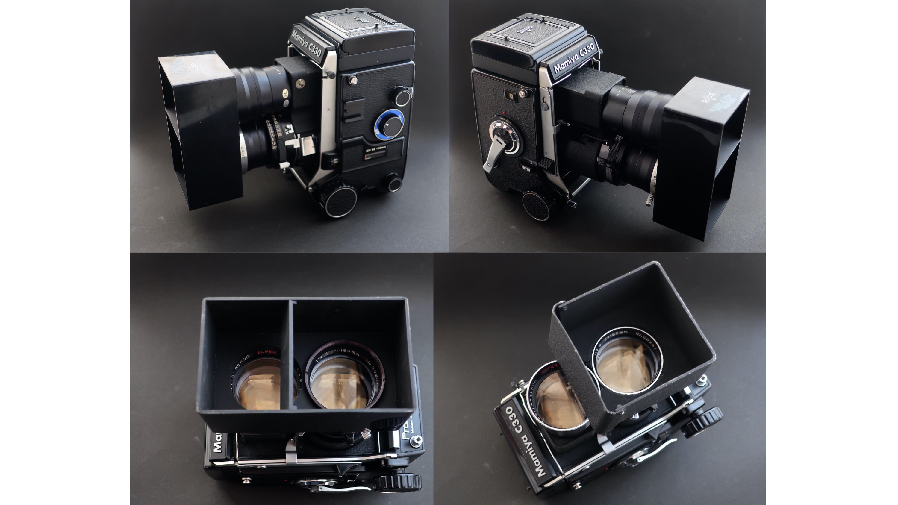 MAMIYA C220 +レンズ3本（80mm・65mm・55mm）レトロ