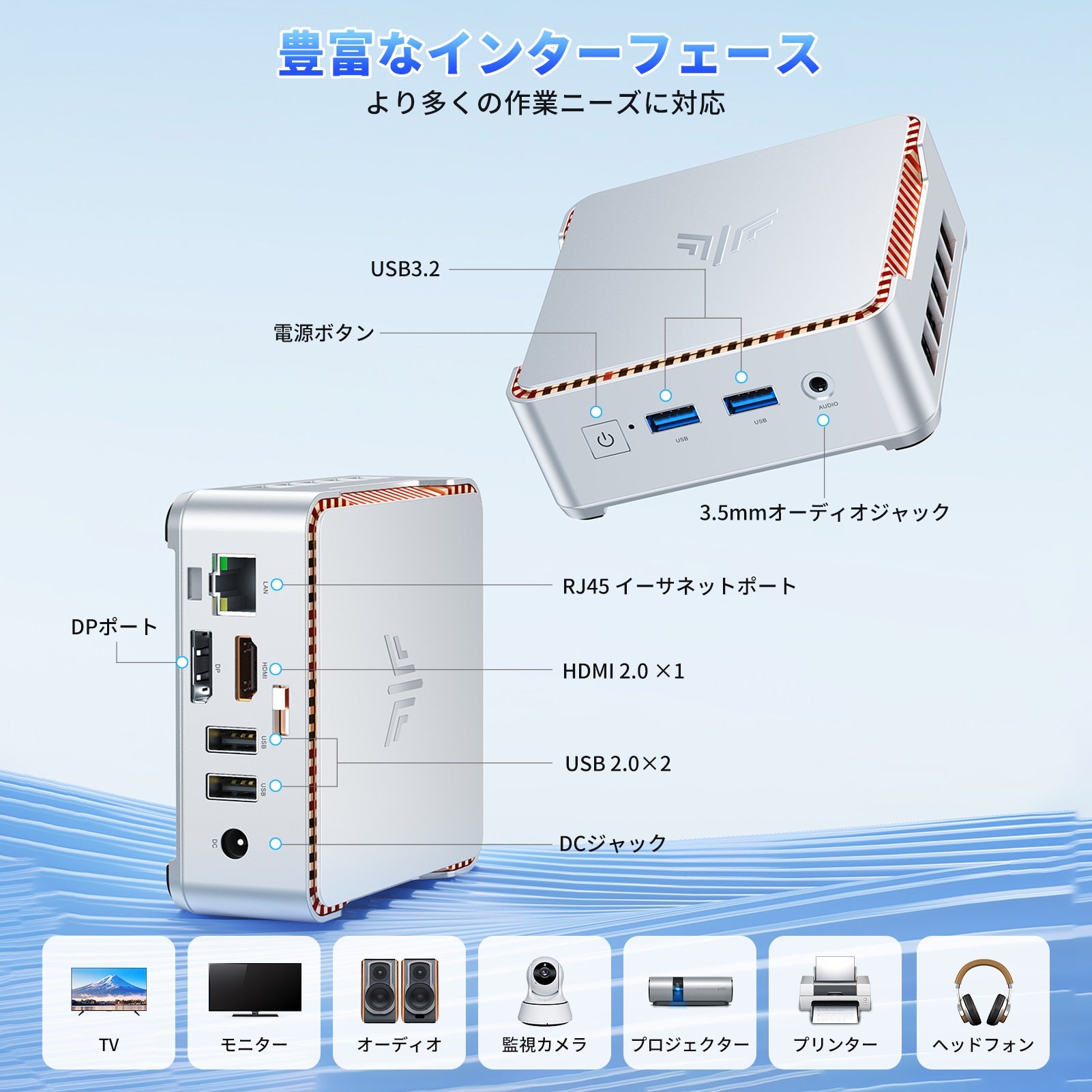 2025最新 超小型ミニpc n97 ミニパソコン mini pc 静音 Windows11Pro
