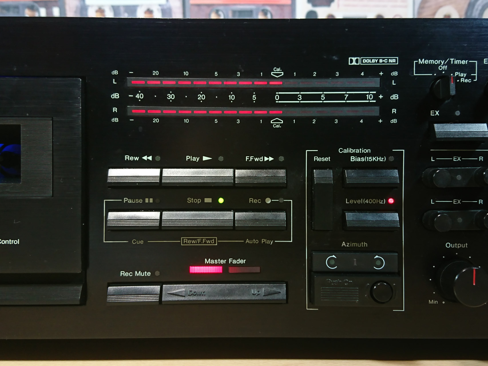 NAKAMICHI 3Head カセットデッキ 小売業者 ZX-7 メンテ途中・録音再生