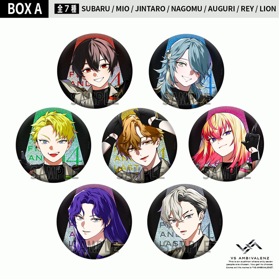 ビバレン 缶バッジ 誕生日 2024 レオン10個 ビバレン XlamV レオン 缶