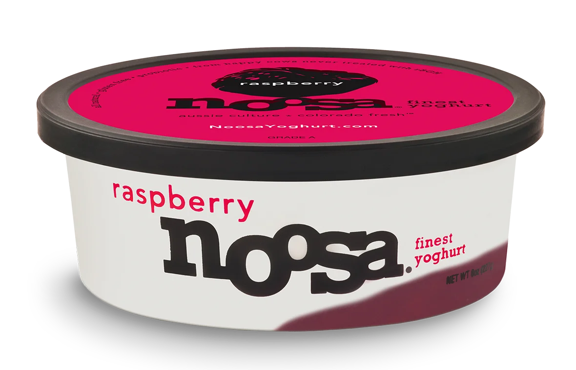 Raspberry Yogurt 8oz Tub - Noosa Yoghurt