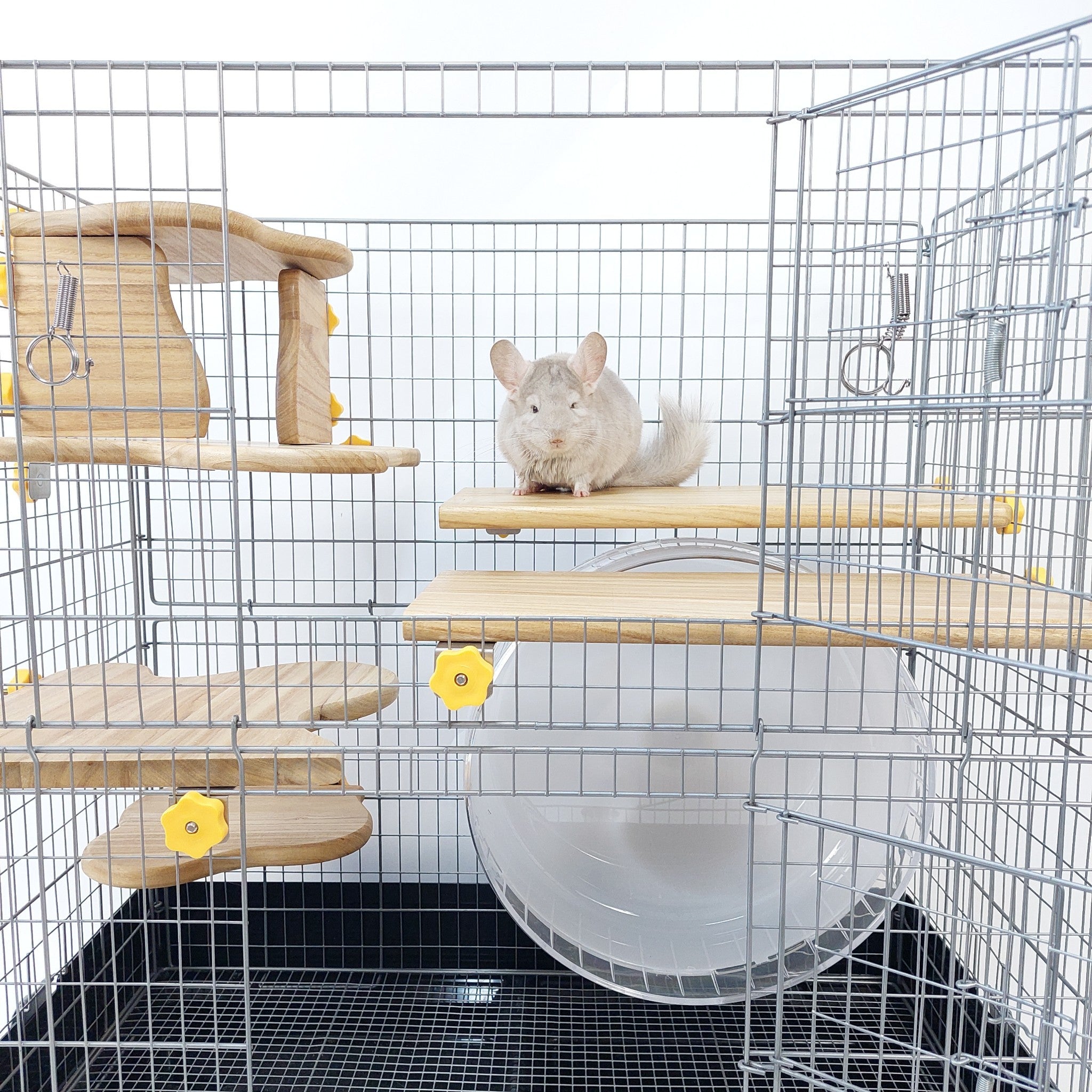 日本初,防水加工,チンチラケージが快適な環境に【洗ピカ-チンチラ