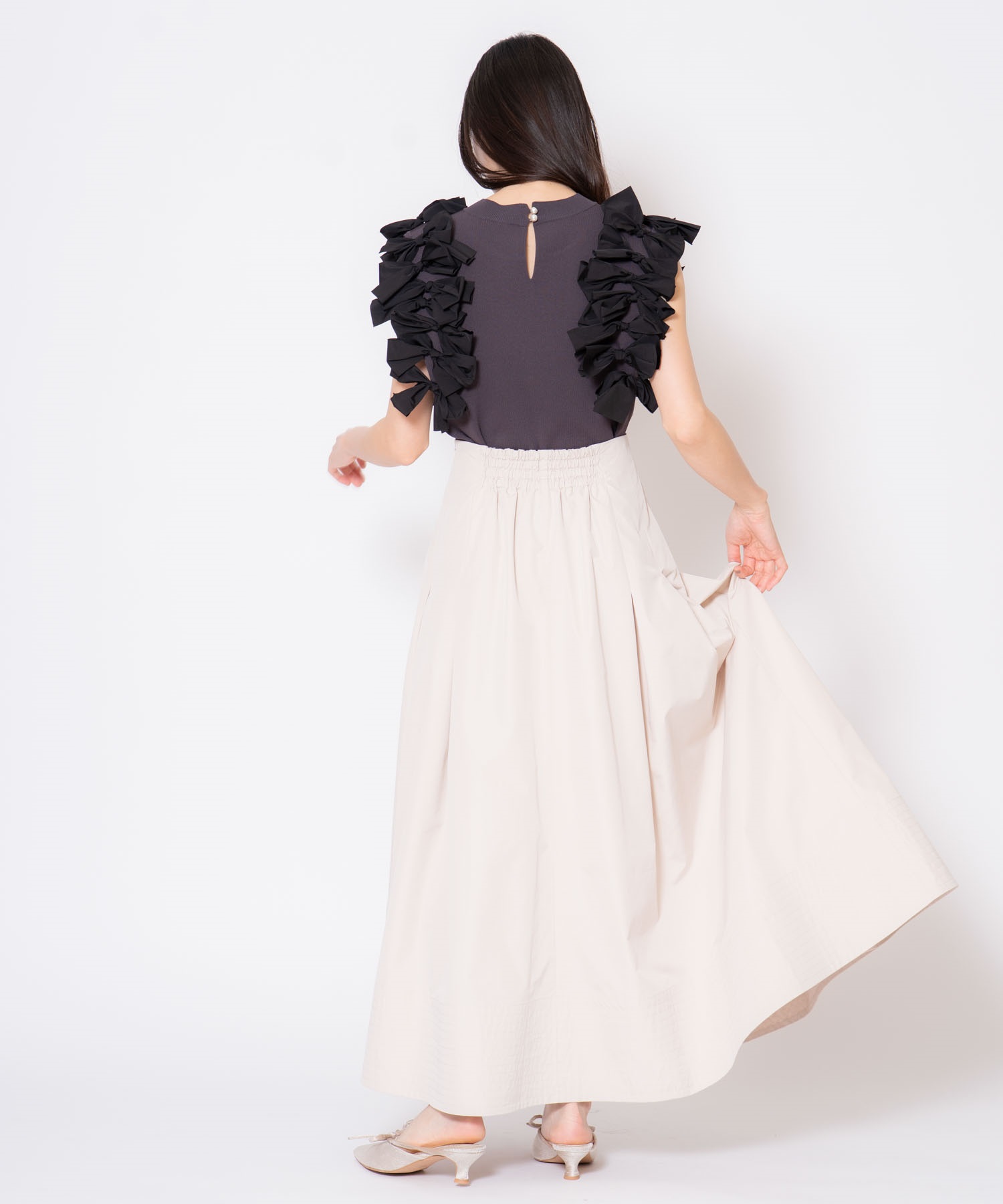 ステッチタフタスカート | フレアスカート | NOELA OFFICIAL WEB STORE