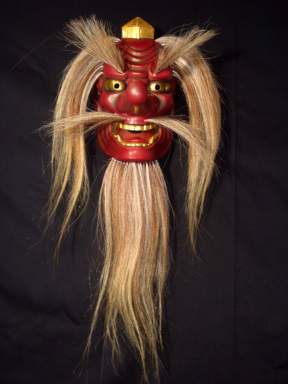 能面 鞍馬鳥天狗 能面 鞍馬鳥天狗