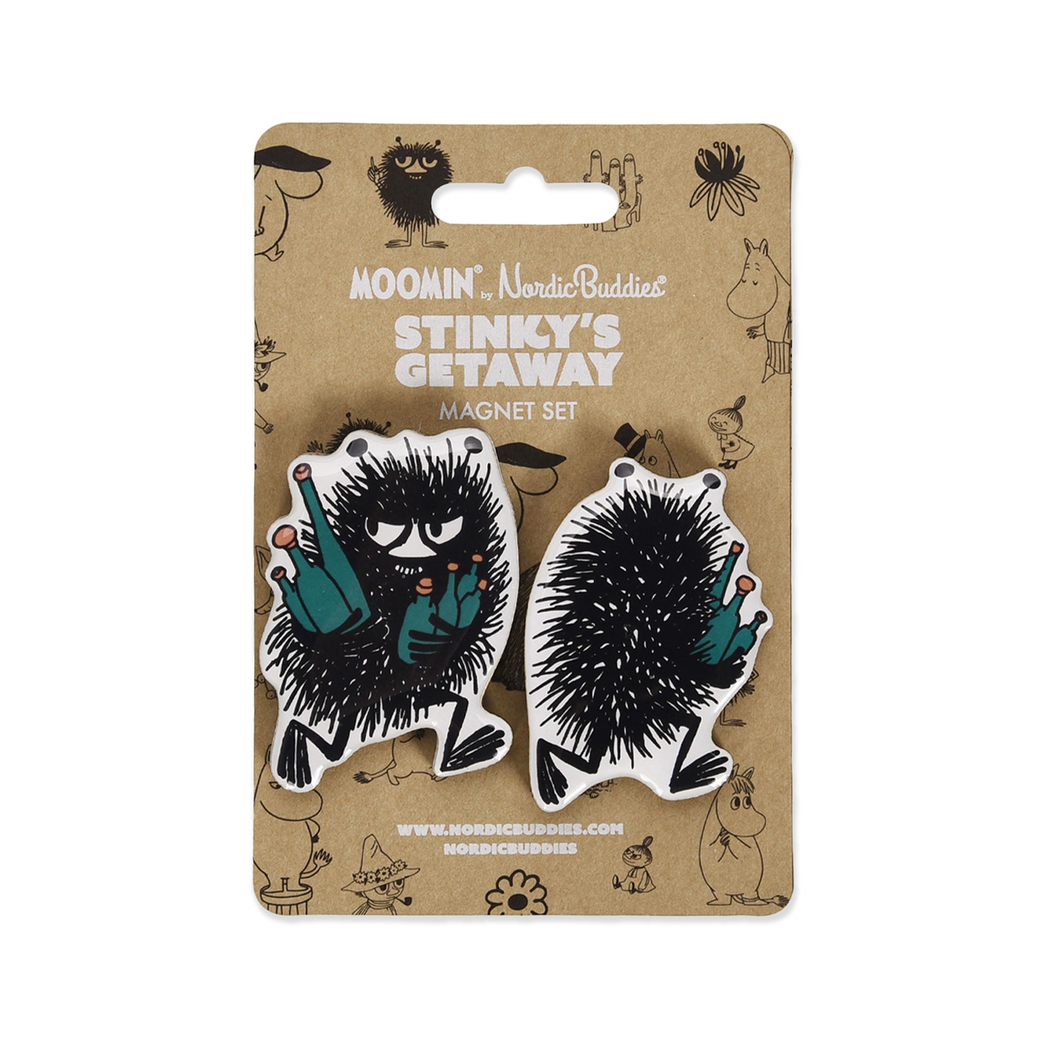 スティンキー 持ち逃げ キャラクター マグネット | 公式ムーミン製品