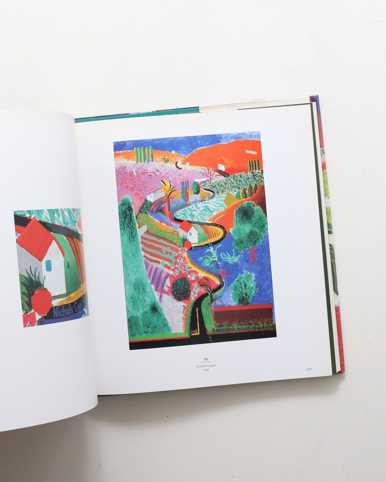 デイヴィッド・ホックニー 回顧展 ポスター メトロポリタン美術館 1988