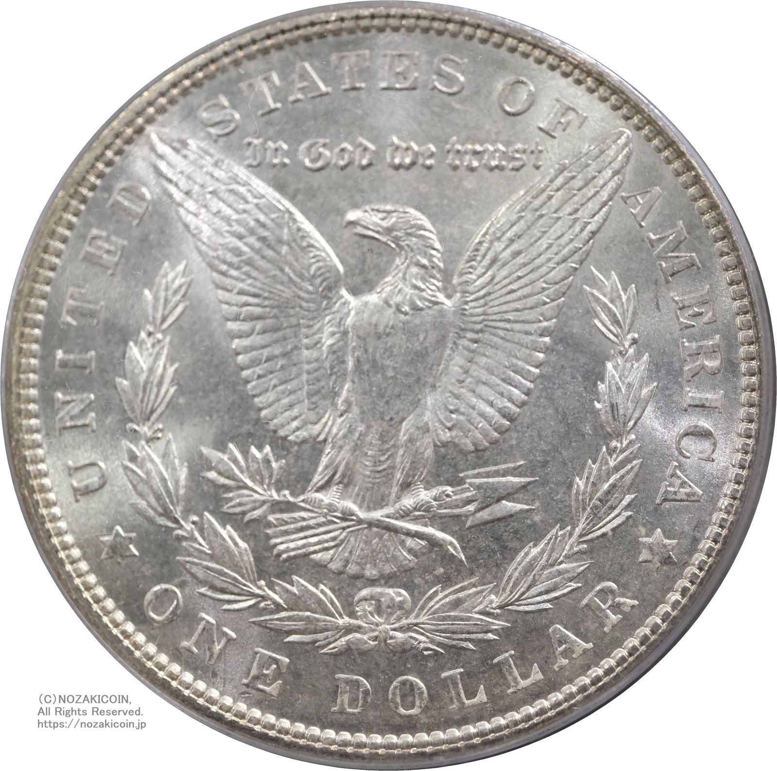 アメリカ 1ドル銀貨 1903年 PCGS MS65 581 – 野崎コイン