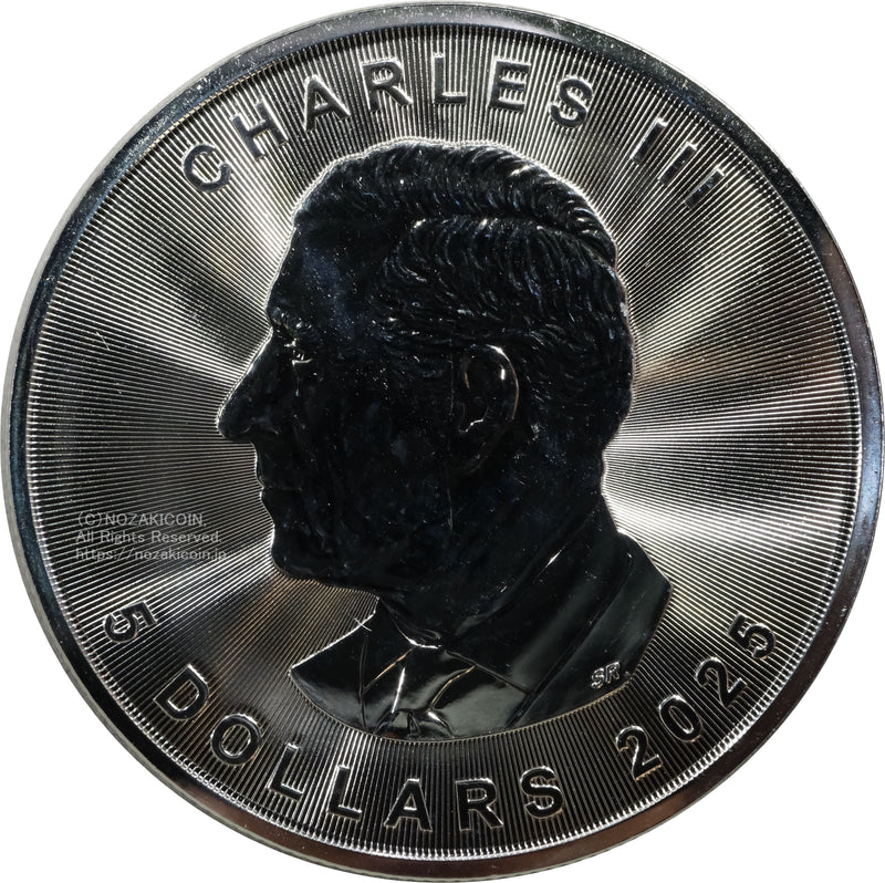 2021年 メイプル銀貨 1オンス カプセル付き カナダ 2021年 メイプル