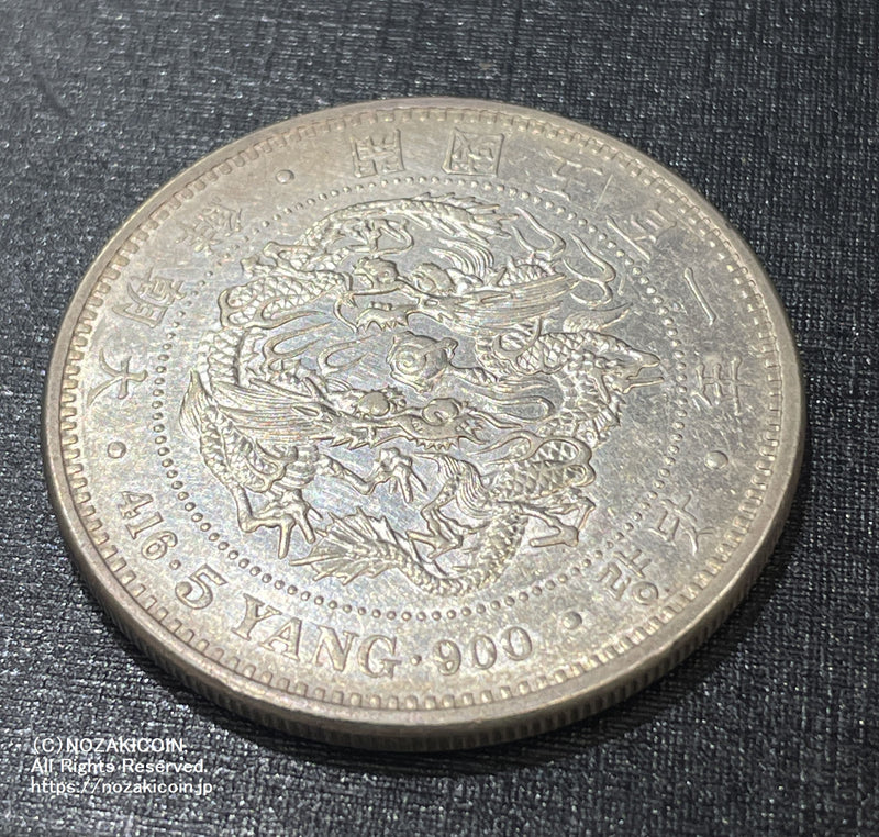 朝鮮 傳世美品大朝鮮開國五百一年一兩傳世美品