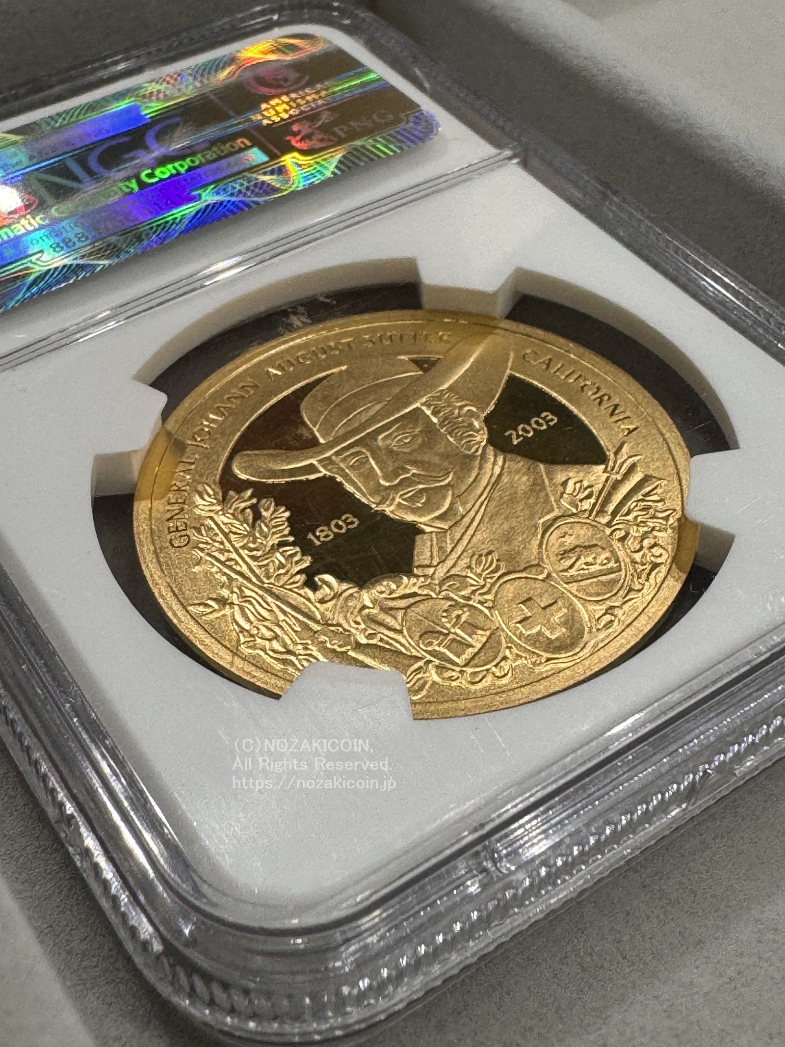 スイス 射撃祭 500フラン金貨 2003 Basel NGC PF69 ULTRA CAMEO – 野崎
