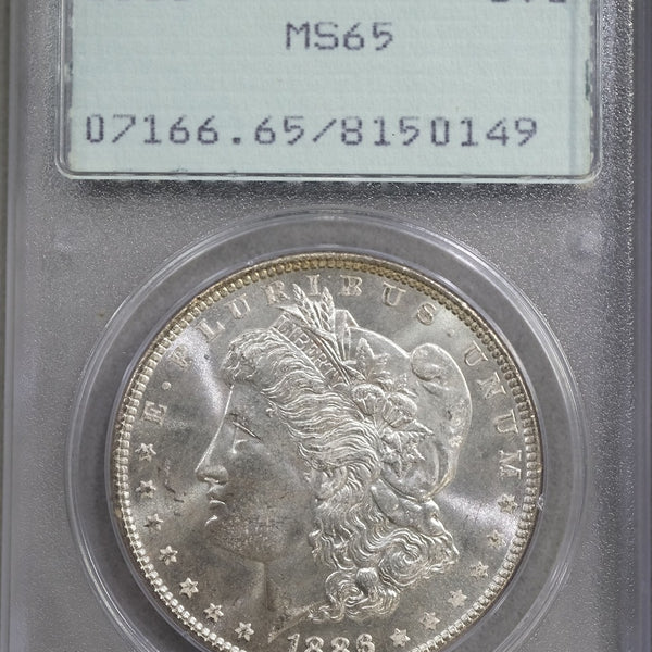 アメリカ 1ドル銀貨 1886年 PCGS MS65 149 – 野崎コイン