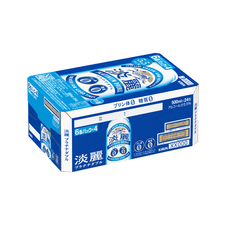 キリン 淡麗 プラチナダブル 500ml ケース: 酒類 | 東急ストアネット