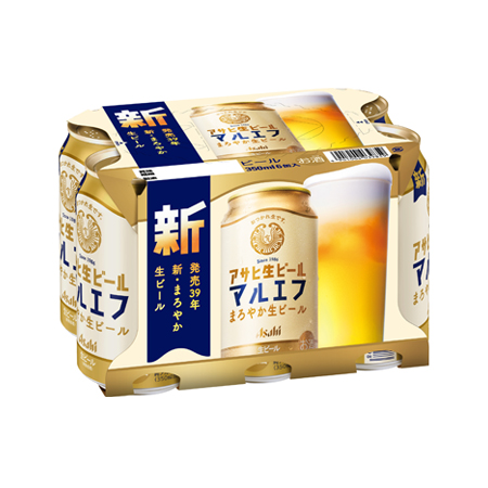 アサヒ 生ビール マルエフ 350ml 48本