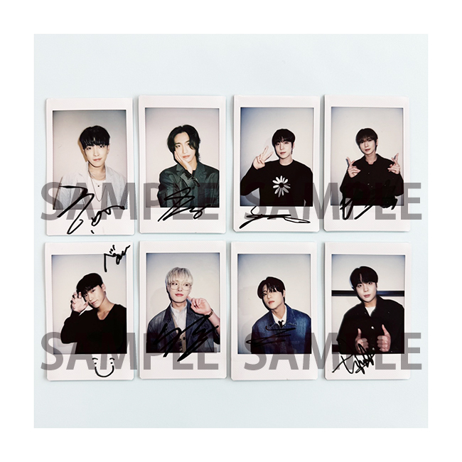 EXO 直筆サイン入り ポラロイド写真 エクソ ポラ スホ カイ セフン EXO