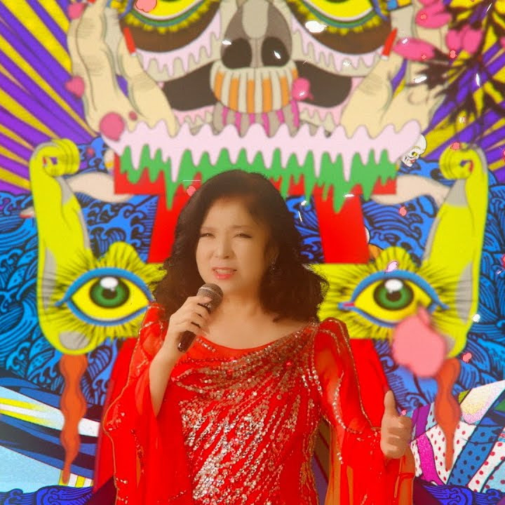 極彩色の世界にトリップ！ 八代亜紀が令和版「舟唄」MVで田名網敬一と