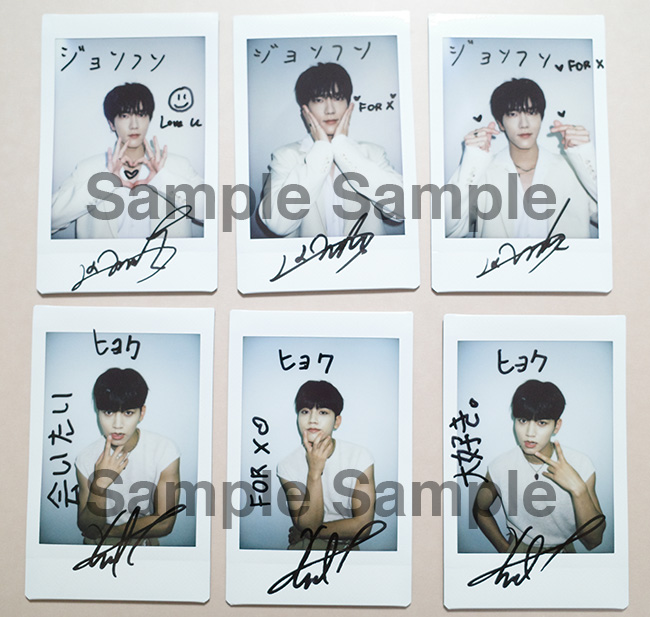 XLOV ヒョン サインポラロイド XLOV ヒョン サインポラロイド XLOV