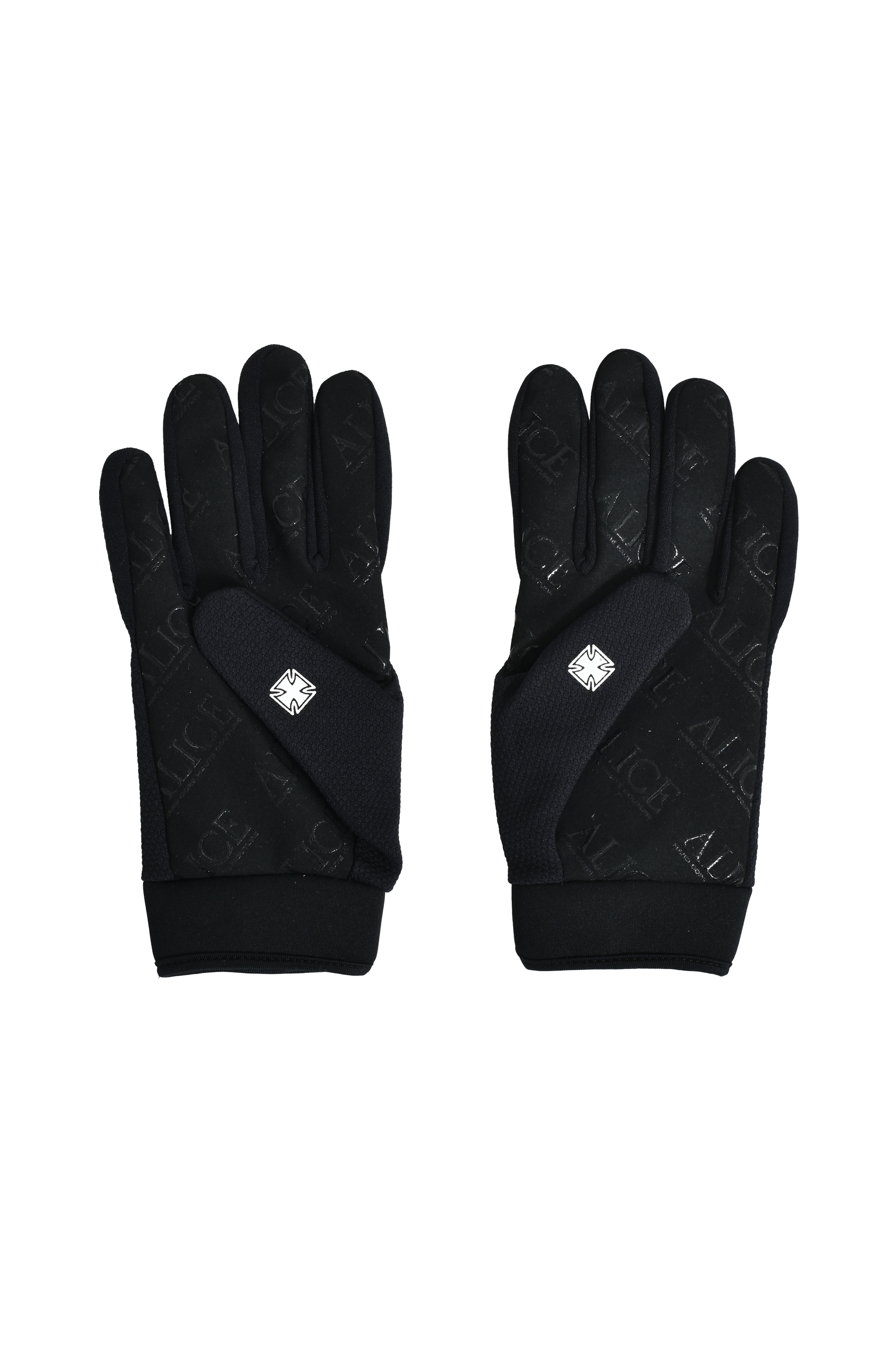 ALICE HOLLYWOOD SS25 TOKYO EXCLUSIVE MOTO COUTURE GLOVE / BLK WHT