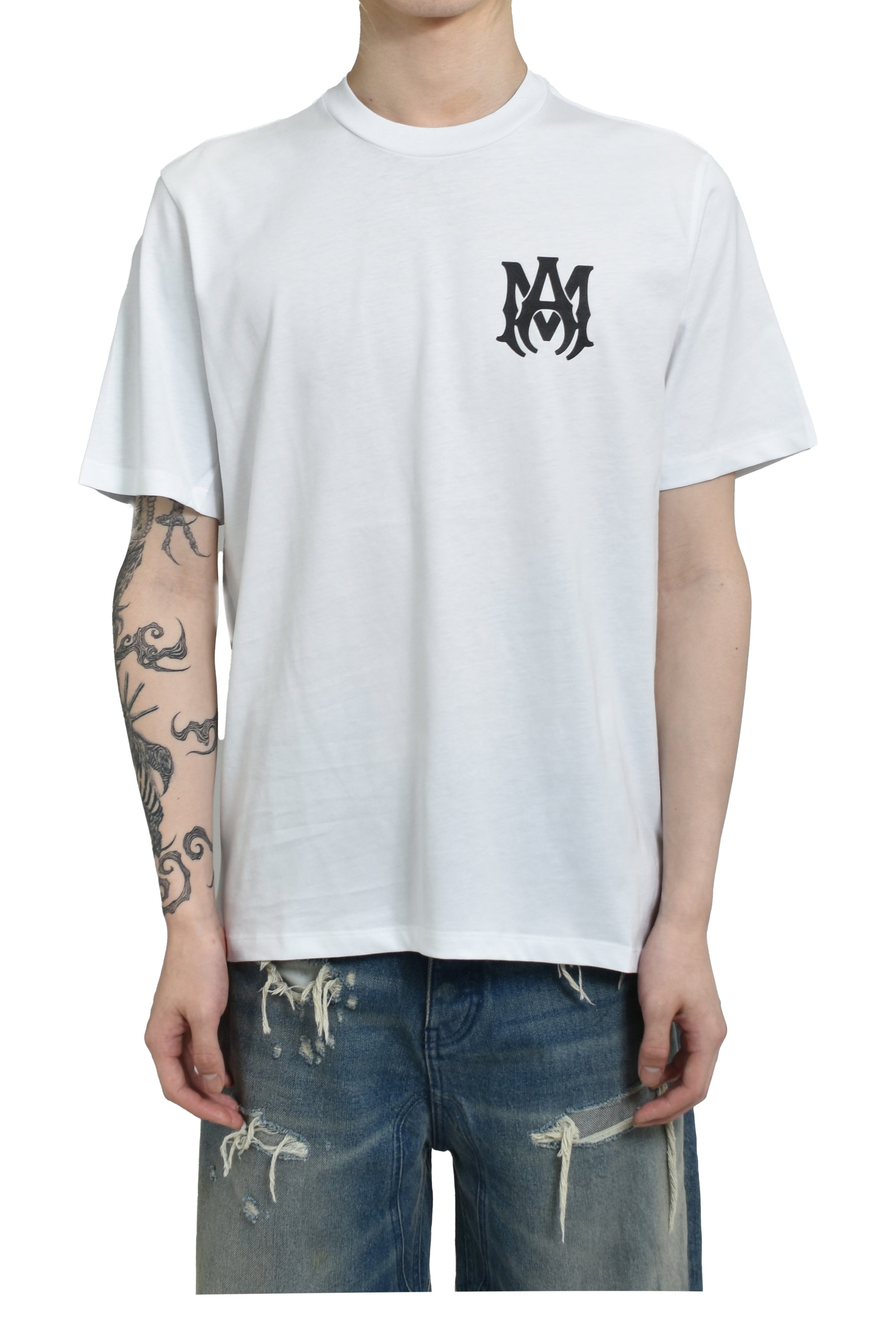 AMIRI アミリ CORE LOGO TEE/ビッグロゴ Tシャツ XL 白 AMIRI MA