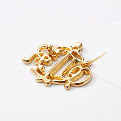 クリスチャンディオール Christian Dior ブローチ DIOR | CD Icon