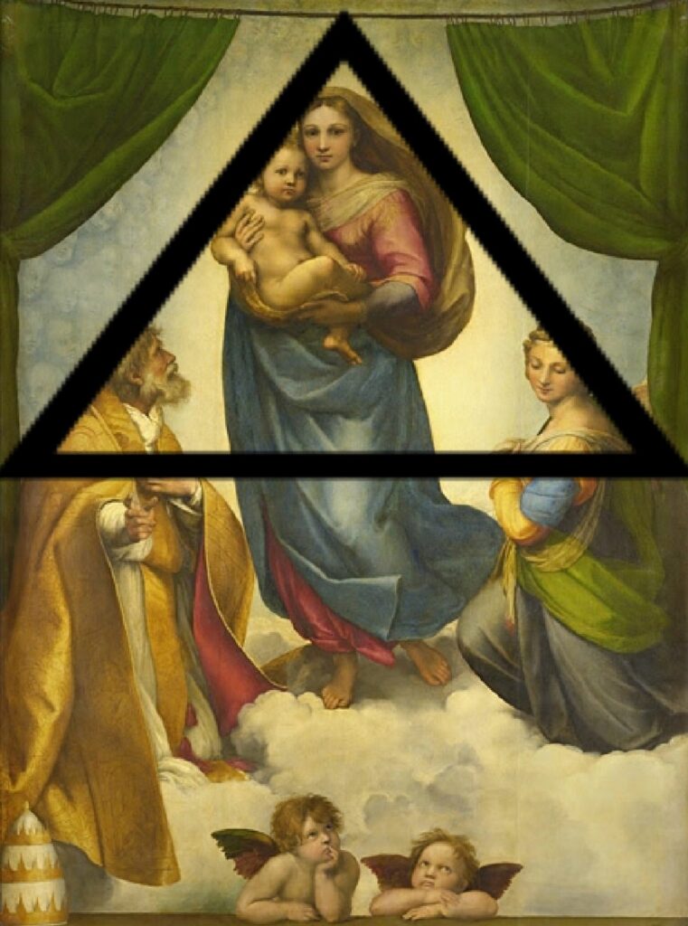 サイゼリヤの天使の絵！ラファエロの『システィーナの聖母』を解説！