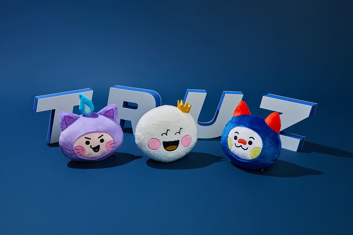 TREASURE TRUZ フェイスクッション HIKUN ナラホームデコ TREASURE