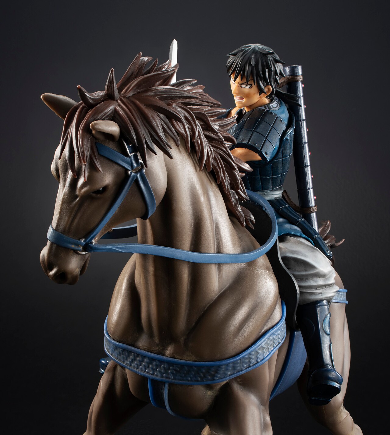 キングダム」信と相棒馬の、躍動感あふれる戦闘シーンを再現した