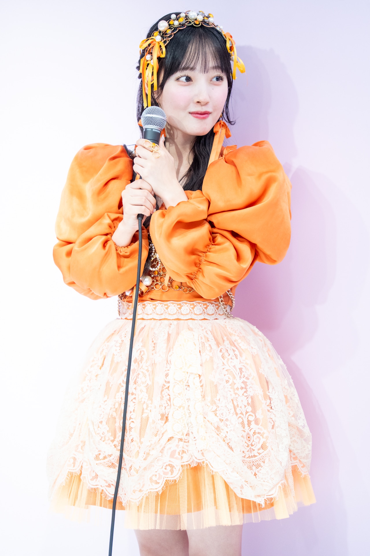 cutie street 川本笑瑠 OSHI API Zip-up hoodie