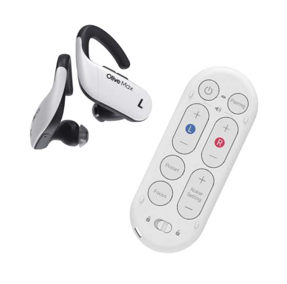 どこでもいつでも聞こえる 次世代型の集音器 Olive Max 未使用品 Olive