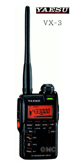 値下げ ジャンク YAESU VX-5 トランシーバー 値下げジャンクYAESU VX-5