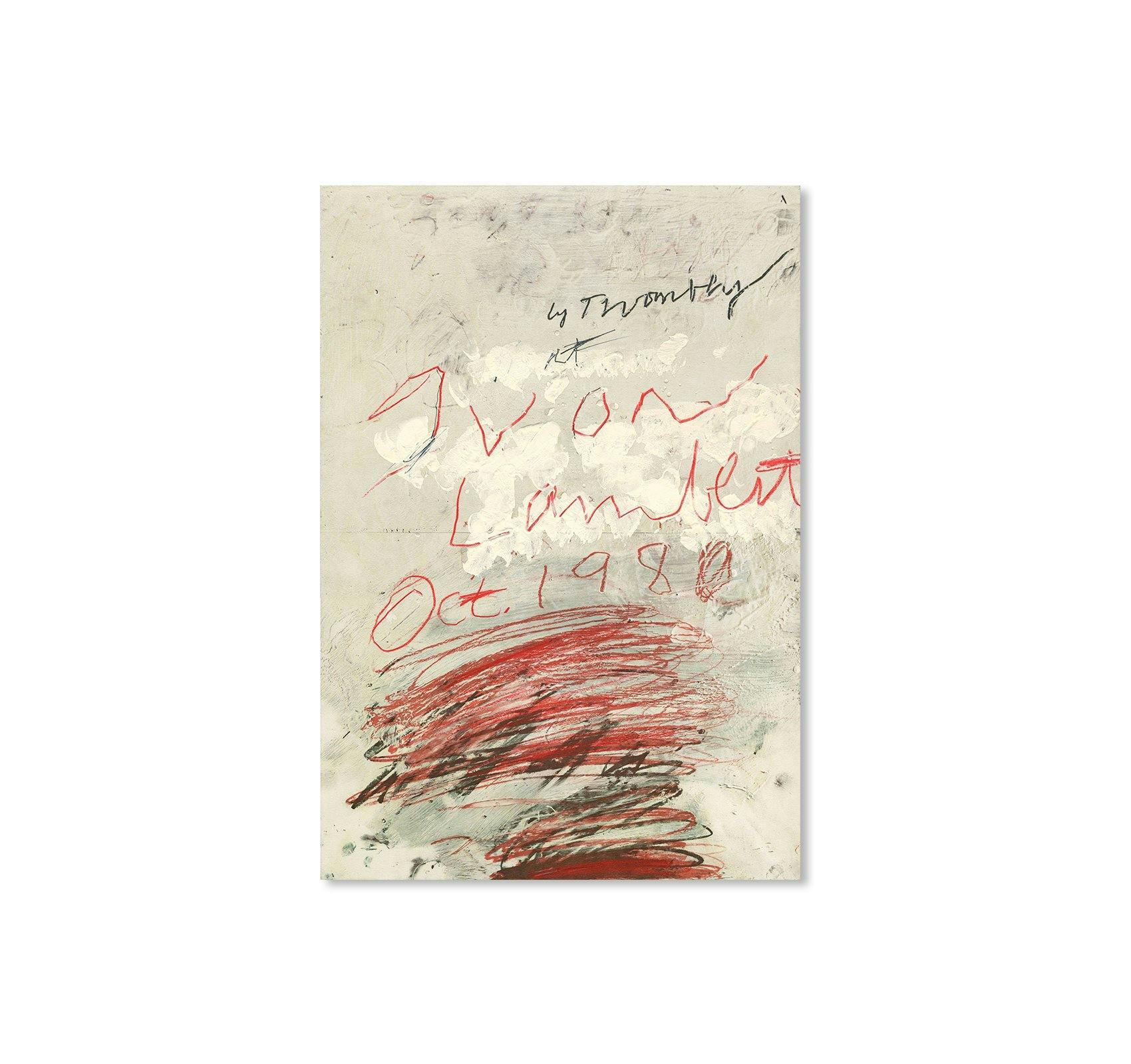 額付き サイ・トゥオンブリー Cy Twombly ポスター 画家『サイ