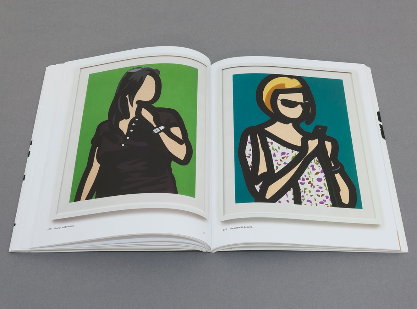 JULIAN OPIE ARTWORKS CATALOG | BOOKNERD 限定マット額装品/Julian