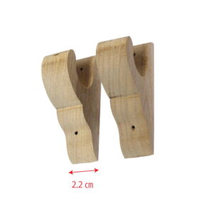 のれん受け 木製（間口外側用）2個セット | IONOストア