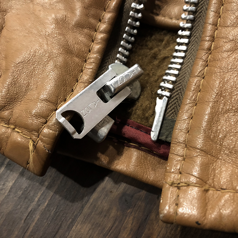 Schott Single Riders Jacket Camel 38（ショット シングル ライダース