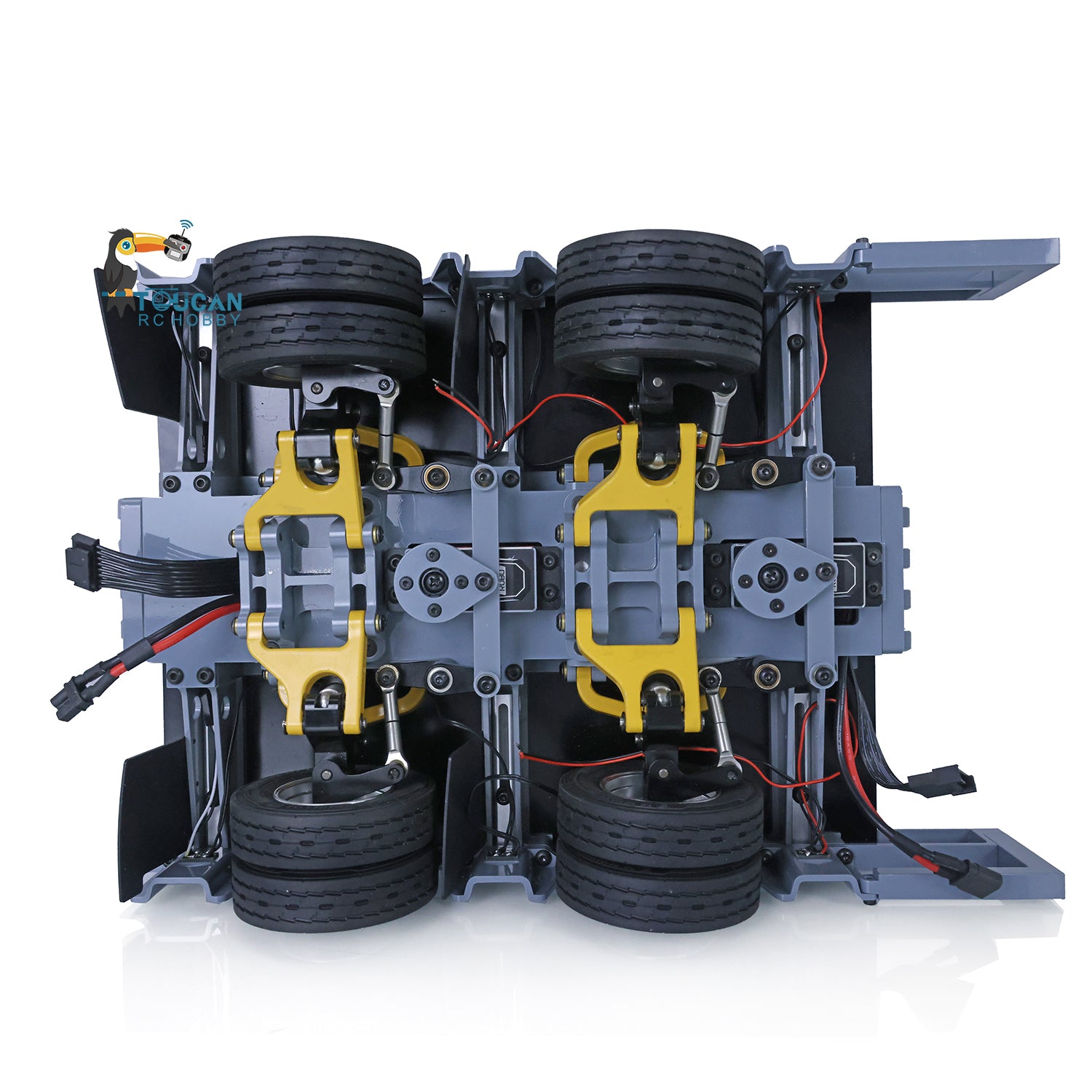 ホビーラジコン FURY BEAR 2+5 axle semi low loader Fury Bear 1/14