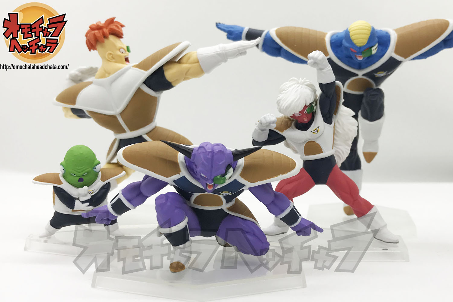 出陣 ギニュー特戦隊 フィギュア ドラゴンボールZ SOLID EDGE WORKS