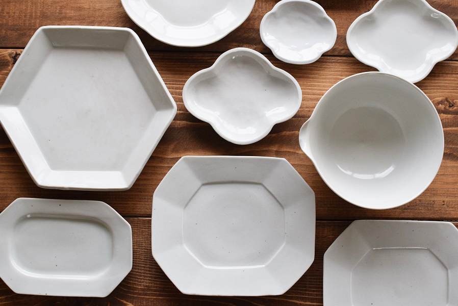 青木木米小皿五客