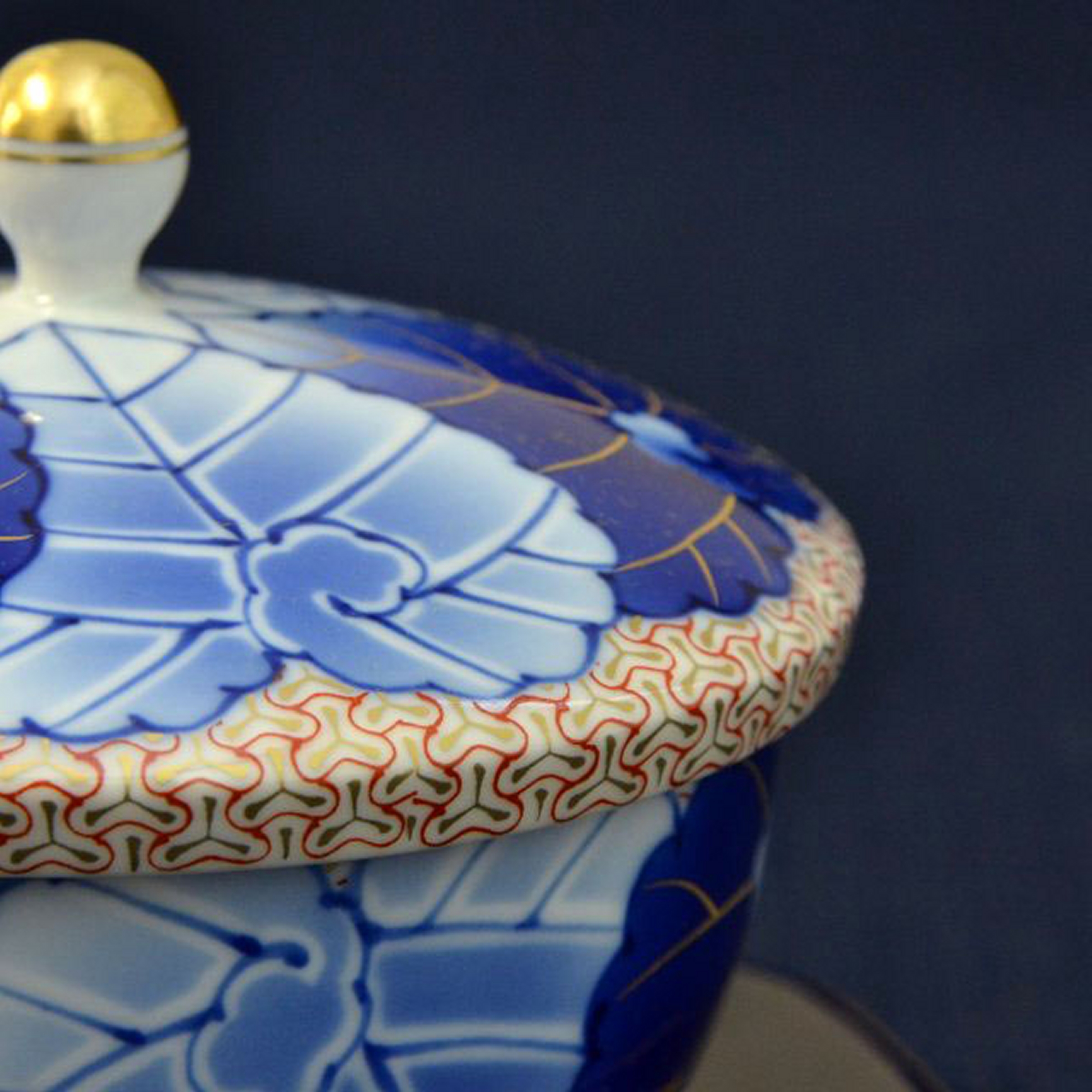 愁海棠）高級茶器セット（急須・湯のみセット）|有田焼の老舗-香蘭社