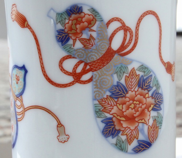 染錦瓢絵】ペア湯のみ|有田焼の老舗-香蘭社オンラインショップ