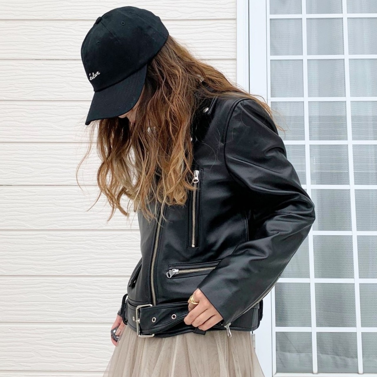 ヴィンテージレザーライダース(S ブラック)｜ Q｜吉祥寺PARCO | ONLINE