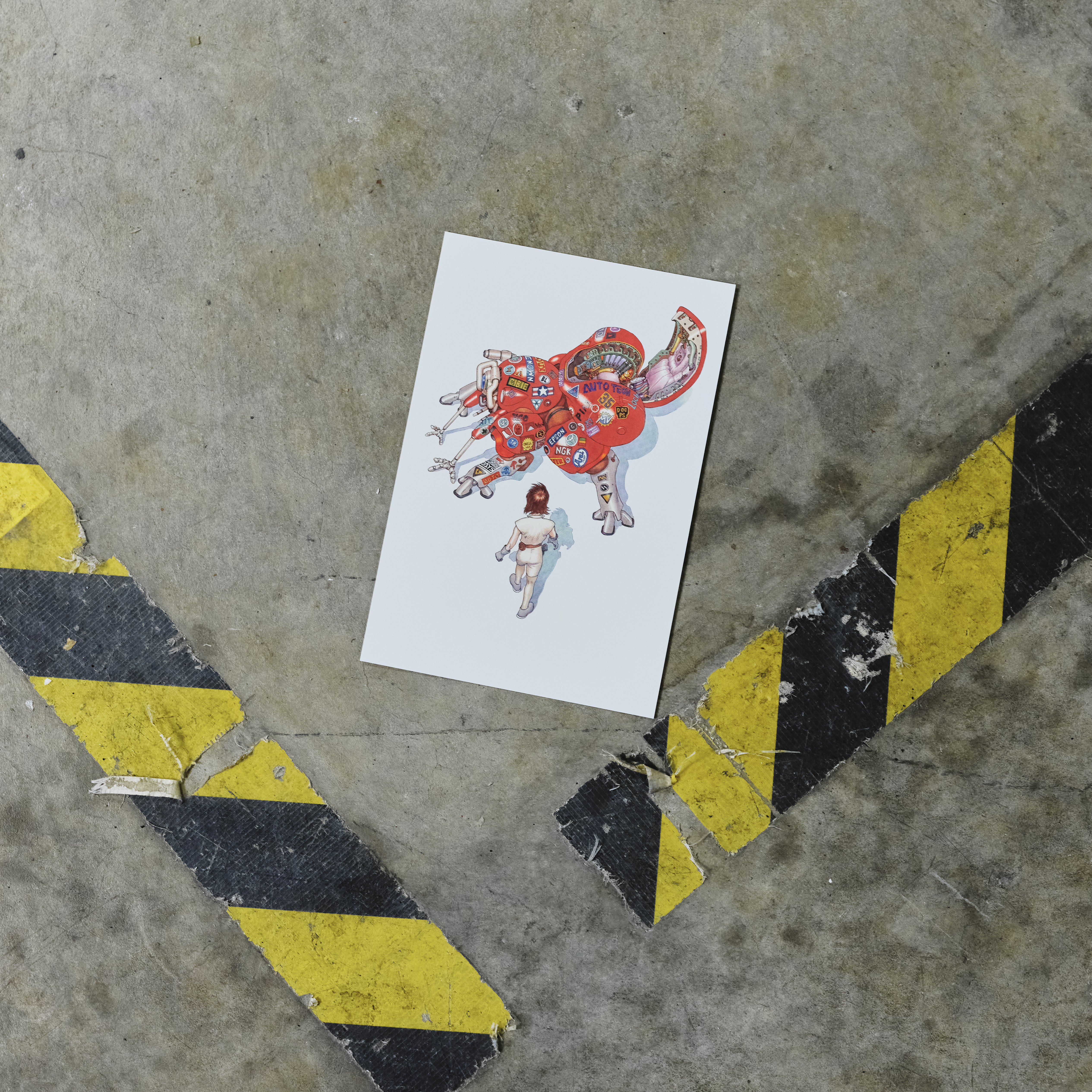 新品】士郎正宗の世界展 大友克洋 AKIRA 攻殻機動隊 ポスター B2 士郎