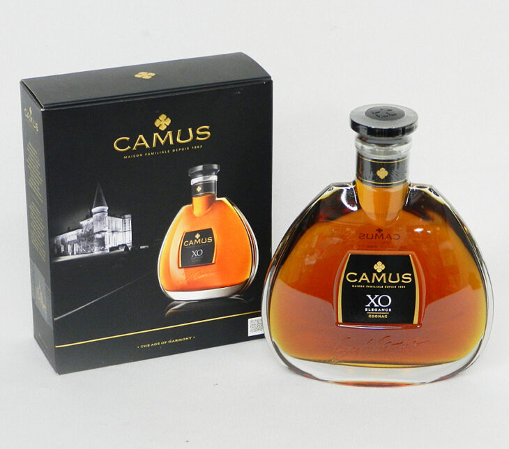 Courvoisier & Camus XO ブランデー 2本セット カミュ XO ロングネック