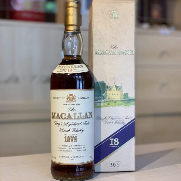 稀少!! The MACALLAN (ザ マッカラン) 18年 1976 高価買取致しました